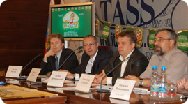 Пресс-конференция. Рестораны Москвы