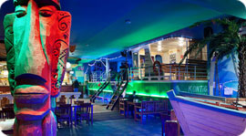 Доминиканский коктейль в "Tiki Bar". Рестораны Москвы